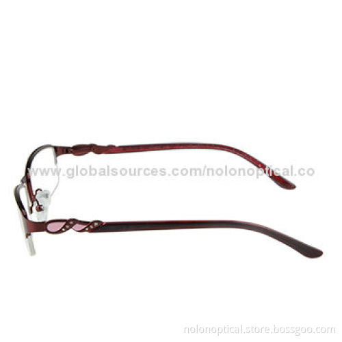 Elegant Fresh Looking Eyeglasses for Woman, Stainless Steel Frame Material